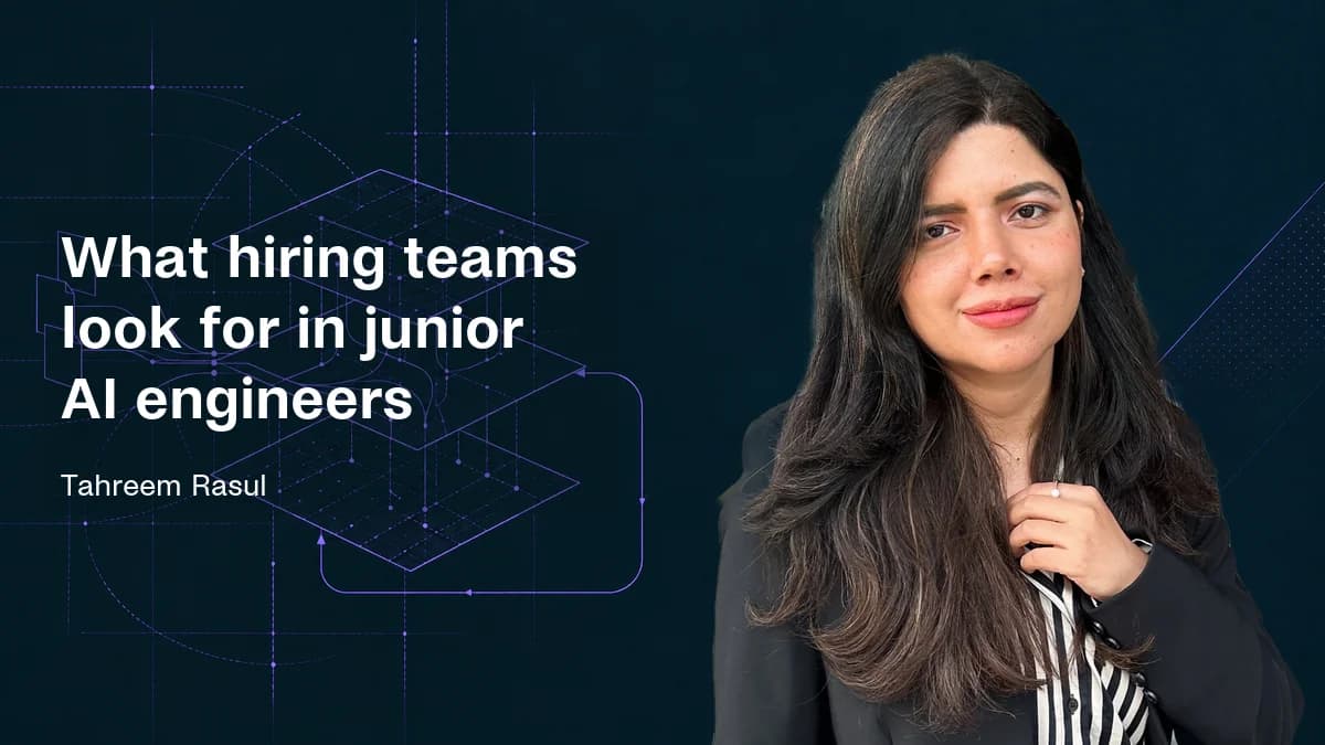 How to get your first AI engineering job: what a tech lead looks for