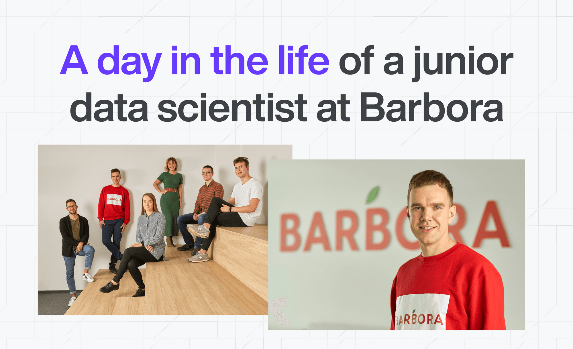 A day in the life of a junior data scientist at Barbora